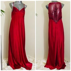 VINTAGE Lilly Wicket Silk Slip Dress